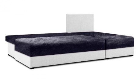 Чехол на угловой диван евро-книжку без подлокотников Бруклин темно-серый