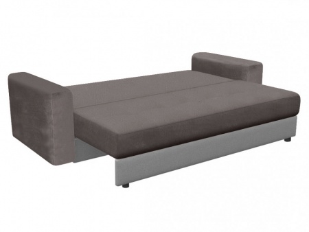 Чехол на диван евро-книжку с подлокотниками Бруклин кофе с молоком