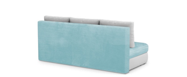 Чехол на диван евро-книжку без подлокотников Бруклин дымчато-фисташковый