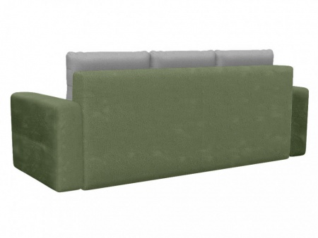 Чехол на диван евро-книжку с подлокотниками Бруклин оливковый