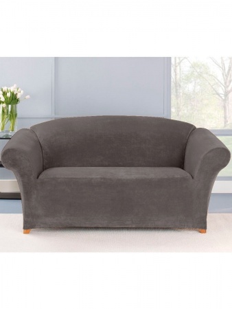 Чехол на 2м диван Бруклин кофе с молоком Чехол на 2м диван Бруклин кофе с молоком