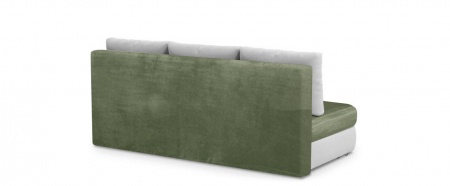 Чехол на диван евро-книжку без подлокотников Бруклин оливковый