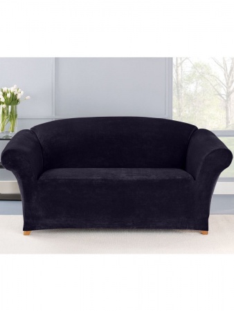 Чехол на 3м диван Бруклин темно-серый