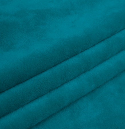 Чехол на квадратный табурет Бруклин аквамарин