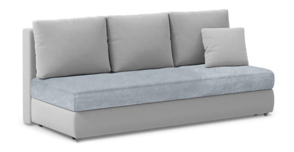 Чехол на сиденье для дивана евро-книжки Бруклин светло-серый