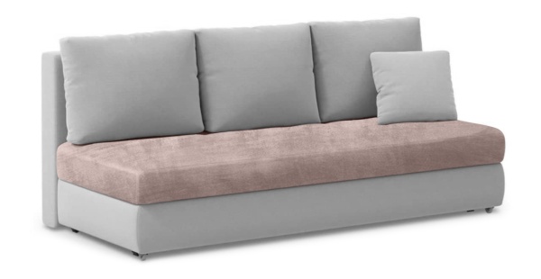 Чехол на сиденье для дивана евро-книжки Бруклин серо-бежевый