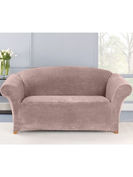 Чехол на 3м диван Бруклин серо-бежевый