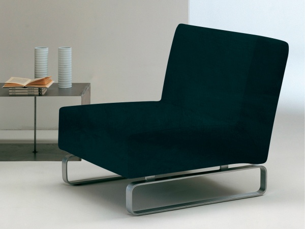 Чехол на кресло без подлокотников Бруклин темно-зеленый