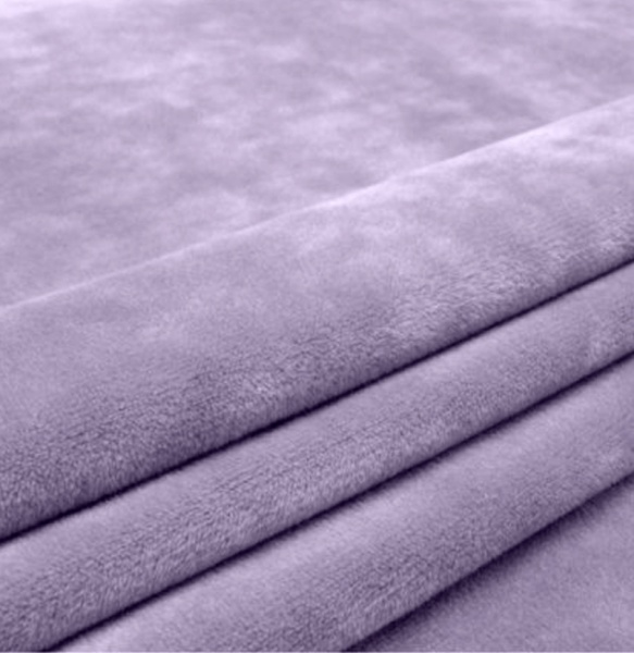 Чехол на квадратный табурет Бруклин сиреневый