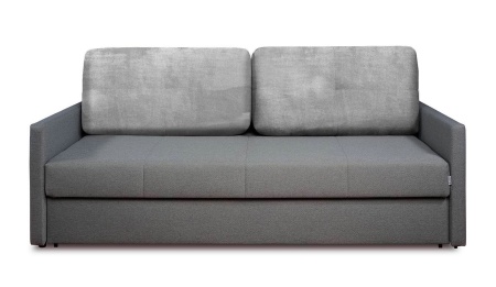 Набор из 2-х чехлов на подушки для дивана евро-книжки Бруклин светло-серый