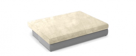 Чехол на диван евро-книжку без подлокотников Бруклин молочно-бежевый