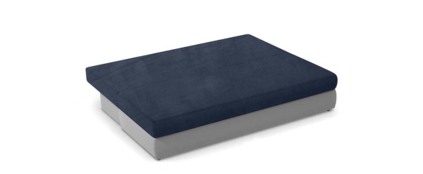 Чехол на диван евро-книжку без подлокотников Бруклин графит