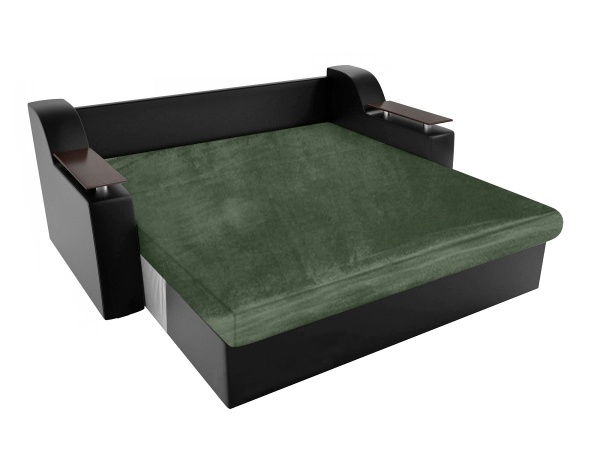 Чехол на диван-аккордеон до 160 см Бруклин оливковый