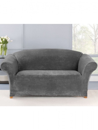 Чехол на 3м диван Бруклин серый