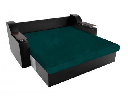 Чехол на диван-аккордеон до 160 см Бруклин темно-зеленый