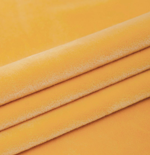 Чехол на круглый табурет с подушкой Бруклин желтый