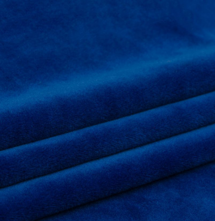 Чехол на стул Бруклин премьер со шнуром синий