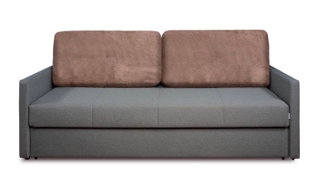 Набор из 2-х чехлов на подушки для дивана евро-книжки Бруклин темно-бежевый