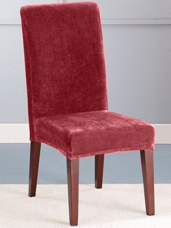 Чехол на стул Бруклин терракот