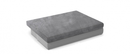 Чехол на диван евро-книжку без подлокотников Бруклин светло-серый