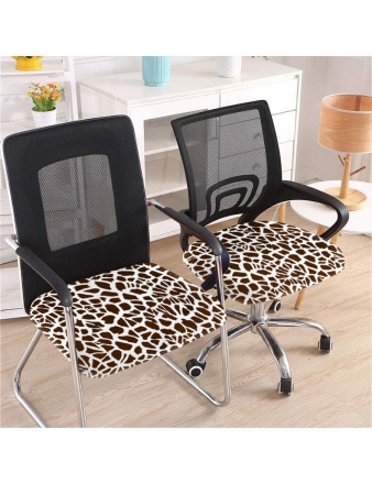 Чехол на сиденье компьютерного кресла Бруклин бежево-коричневый