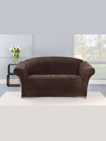 Чехол на 2м диван Бруклин коричневый