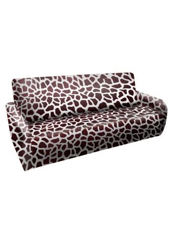 Чехол на 3м диван-книжку Бруклин бежево-коричневый