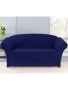Чехол на 2м диван Бруклин темно-синий